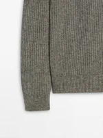 Pull coton col camionneur