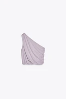 HAUT DRAPÉ EN TULLE