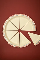 LOT ASSIETTES ENFANT PORTION PIZZA (LOT DE 4)