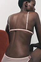 FLORAL EMBROIDERED TULLE PANTIES