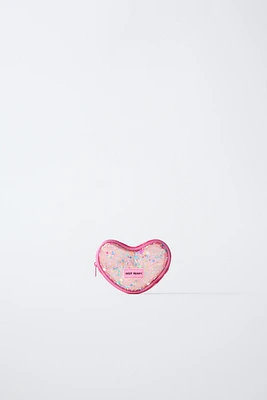 HEART VINYL WALLET