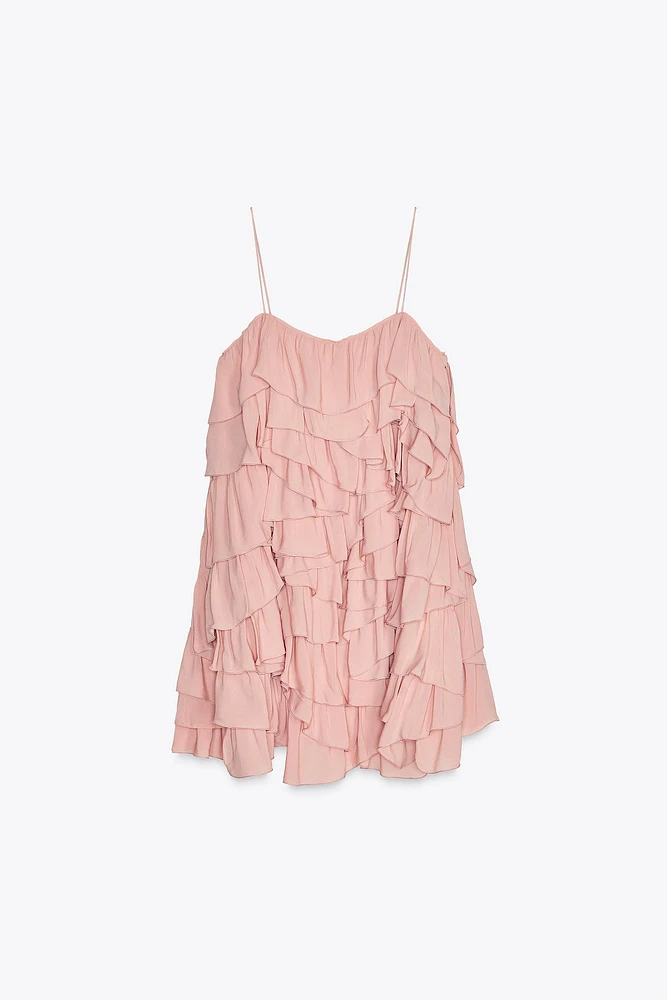 RUFFLED DRESS ZW COLLECTION