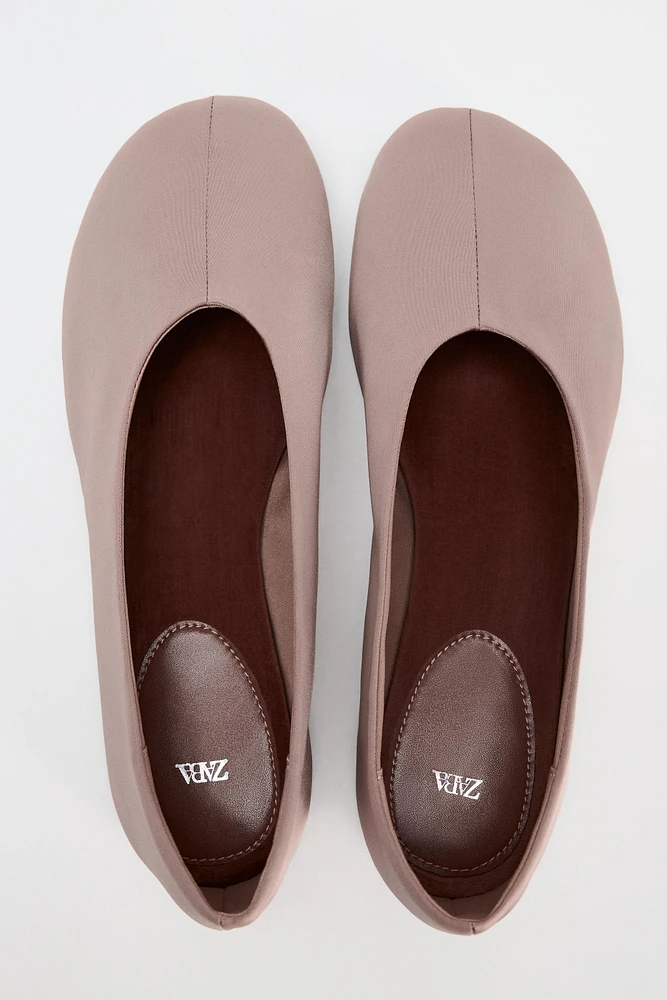 BALLERINES SATINÉES