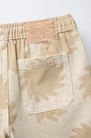 SUN PRINT SHORTS