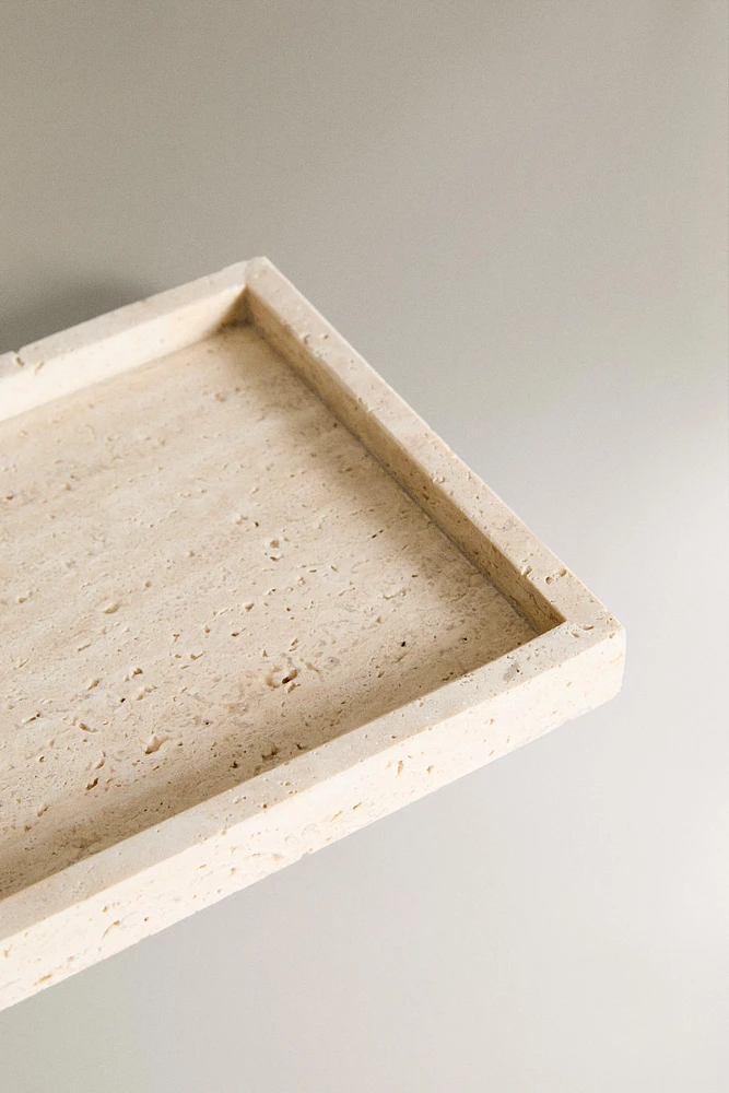 PLATEAU SALLE DE BAIN MARBRE BEIGE