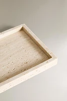 PLATEAU SALLE DE BAIN MARBRE BEIGE