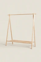WOODEN CLOTHES RACK