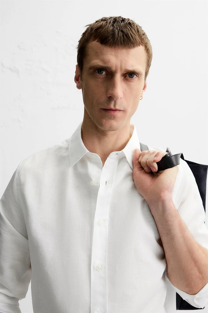 COTTON - LINEN SHIRT