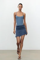 OPEN BACK POLYAMIDE BODYSUIT