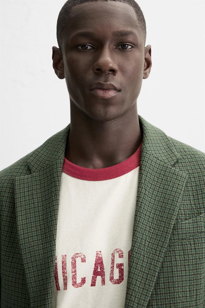 HOUNDSTOOTH BLAZER
