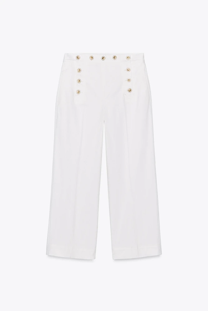 PANTALON À BOUTONS ZW COLLECTION