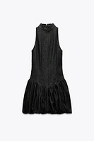 ROBE EN DENIM TRF BALLON
