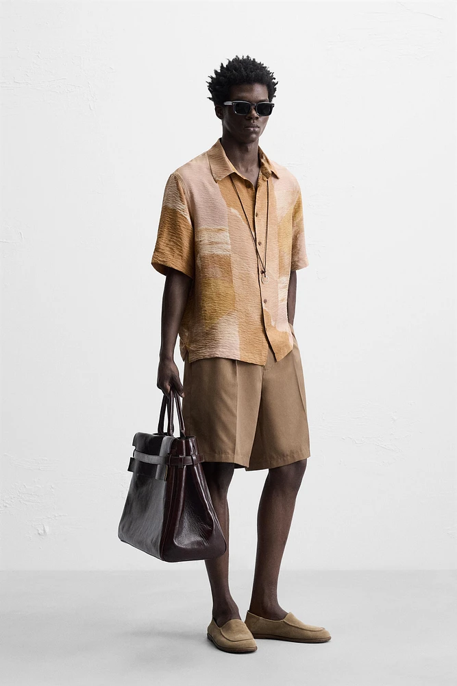 ABSTRACT PRINT SHIRT