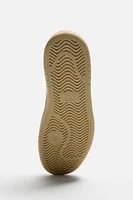 CONTRAST SOLE SNEAKERS