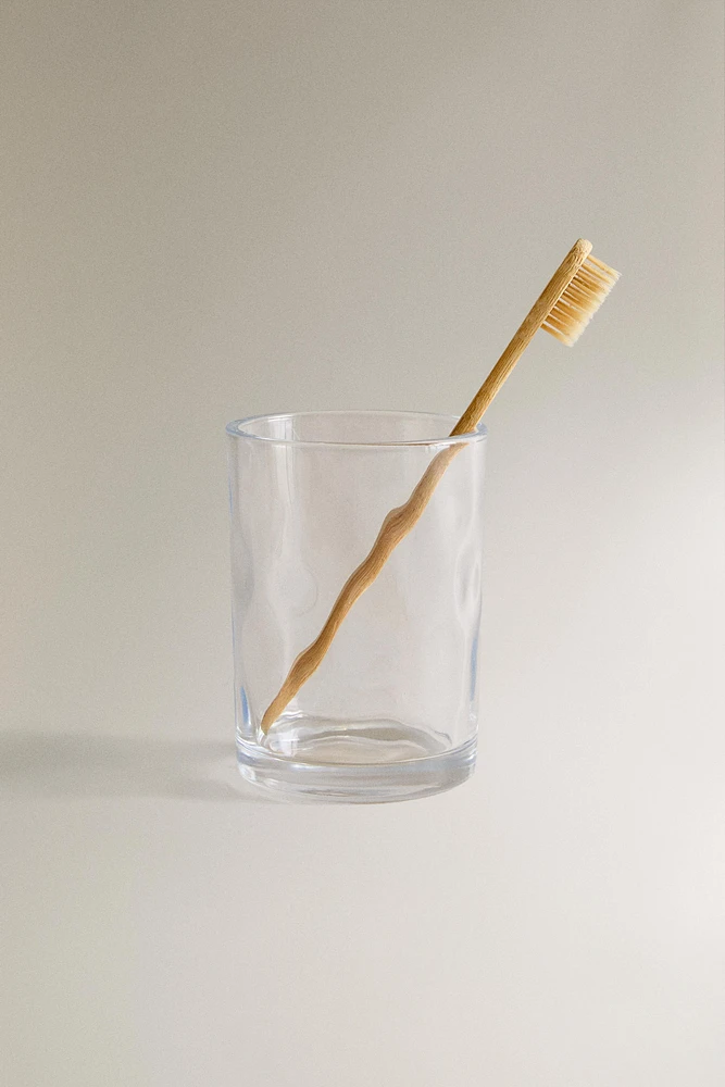 PORTE-BROSSES À DENTS VERRE
