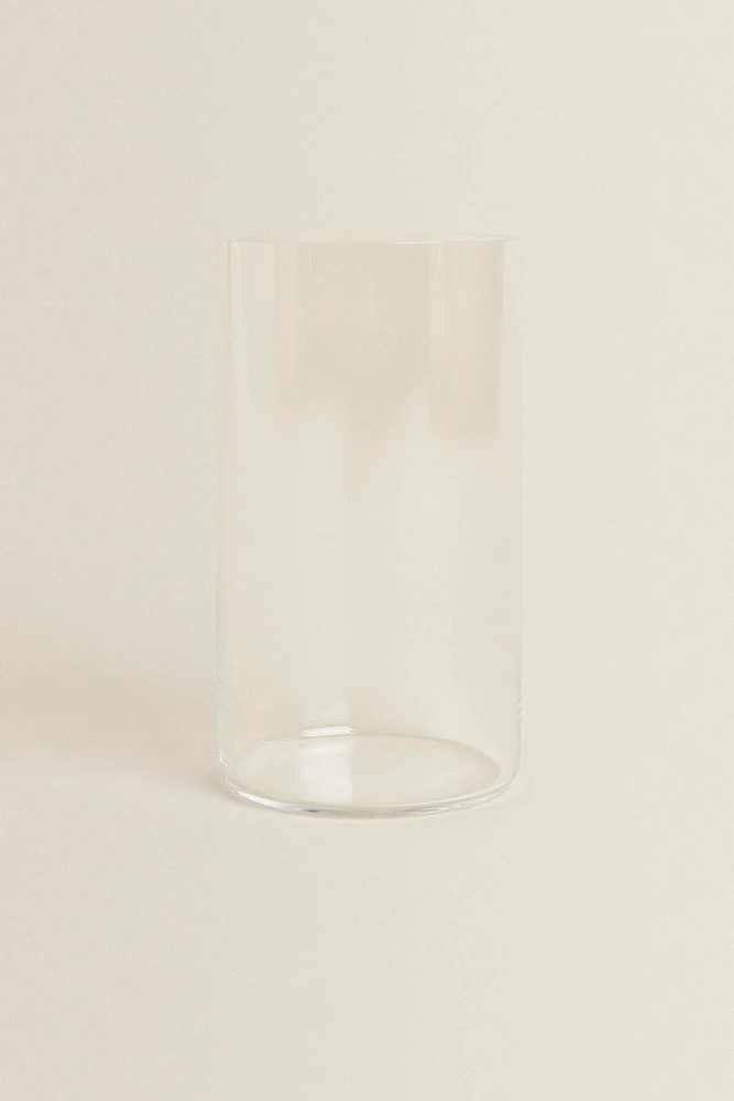 VERRE À SODA DROIT CRISTALLIN