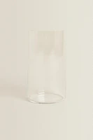 VERRE À SODA DROIT CRISTALLIN