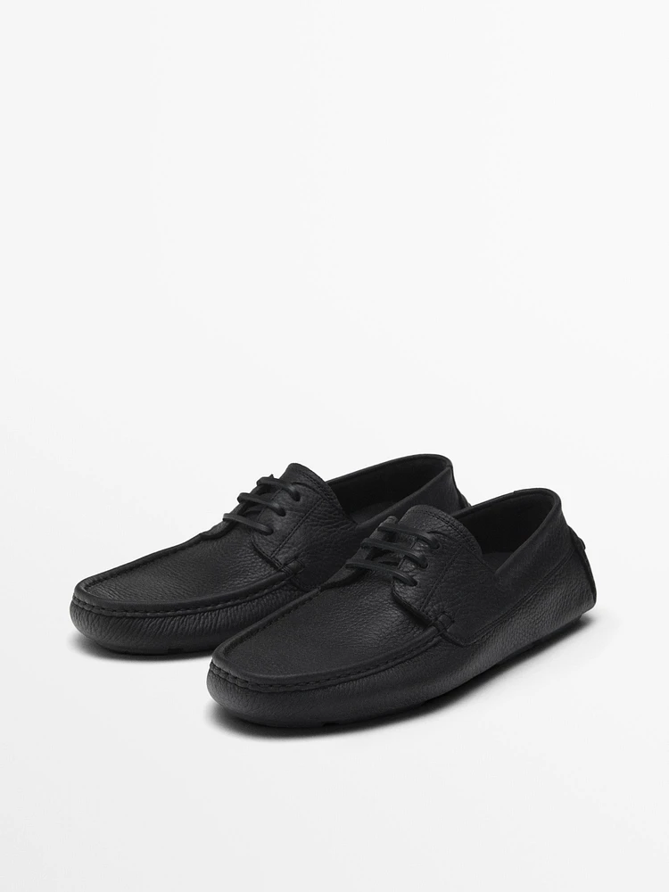 Nappa loafers