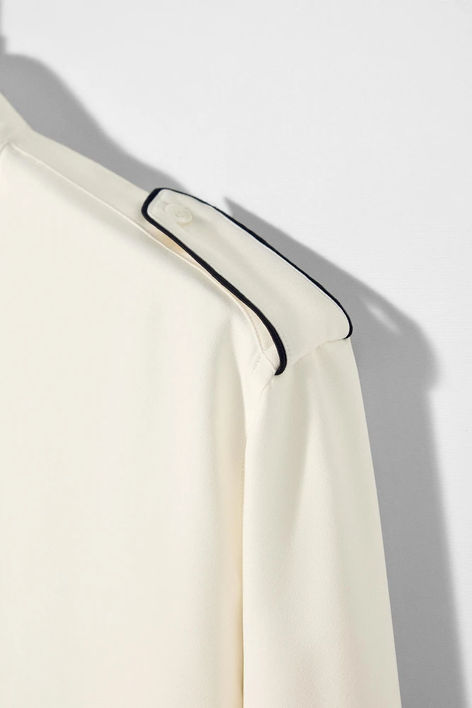 CONTRAST SHIRT BOBBY GILLESPIE X ZARA
