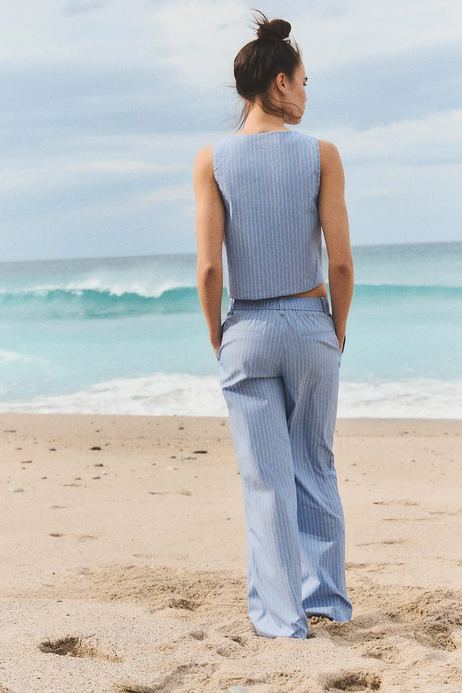 STRIPED PAJAMA PANTS