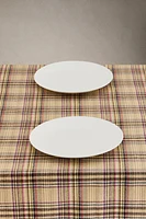 NAPPE COTON LIN CARREAUX