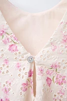 SHIFFLY FLORAL PRINT DRESS