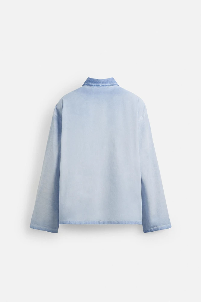 RELAXED FIT WASHED POLO SHIRT