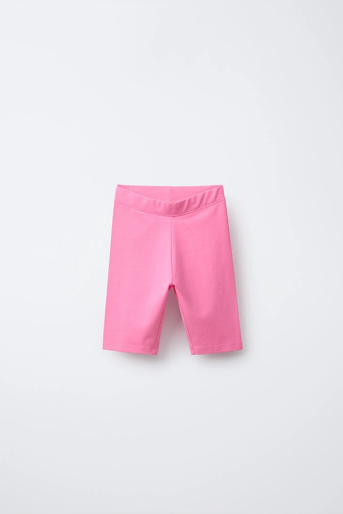 PLAIN BIKE SHORTS