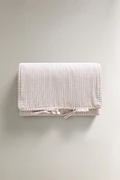 MATELAS À LANGER ENFANT RAYURES CARREAUX