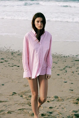 OVERSIZED STRIPED SHIRT