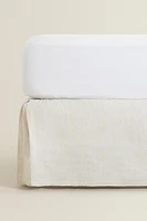 FADED LINEN BEDSKIRT
