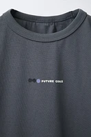 TEXT PRINT T-SHIRT