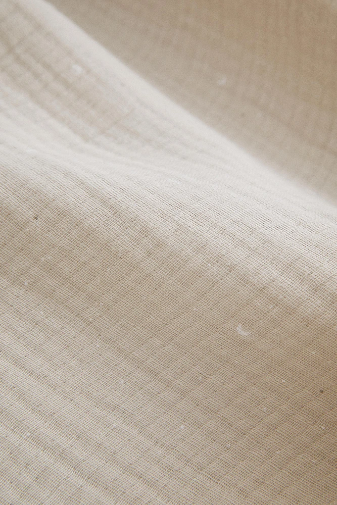 CHILDREN’S MUSLIN MOON FITTED SHEET