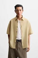 CHEMISE À IMPRIMÉ EN CONTRASTE
