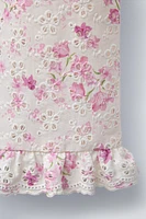 PANTALON SHIFFLY IMPRIMÉ FLEURS