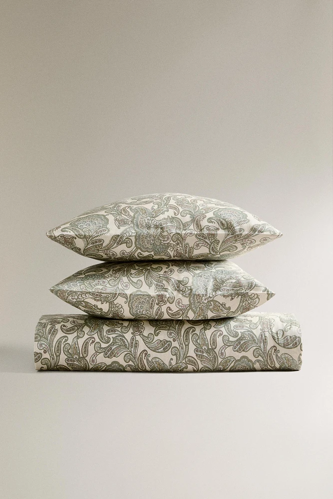 HOUSSE DE COUETTE SATIN PAISLEY