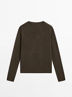 Pull en maille 100 % cachemire