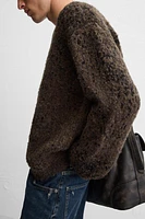 PIXELATED JACQUARD SWEATER
