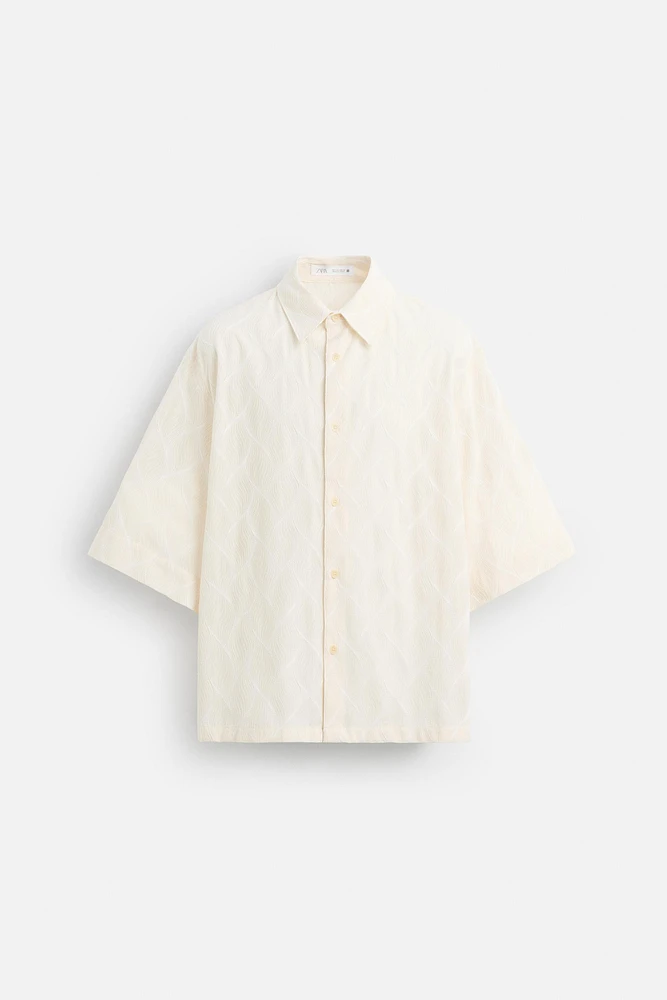 CHEMISE BRODERIE VAGUES
