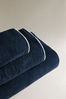 OVERLOCK COTTON BATH TOWEL