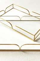 PLATEAU VERRE RECYCLABLE ET MÉTAL