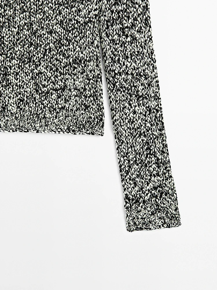 Flecked knit sweater - Limited Edition