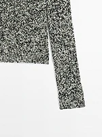 Flecked knit sweater - Limited Edition