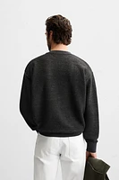 SWEAT STRUCTURÉ DIAGONAL