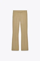 PANTALON ÉVASÉ À TAILLE HAUTE