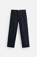 JEAN STRAIGHT FIT BROSSÉ