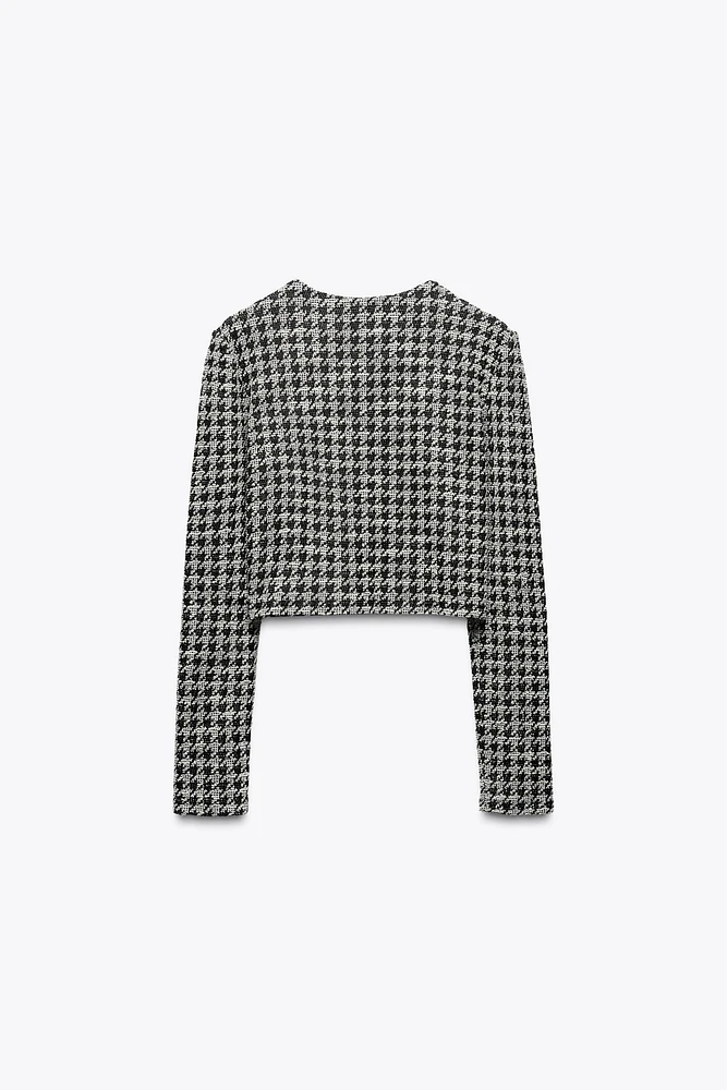 HOUNDSTOOTH JACKET