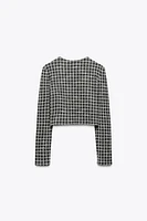 HOUNDSTOOTH JACKET