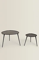 METAL SIDE TABLE