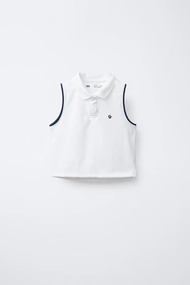 CONTRAST TRIM POLO SHIRT